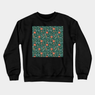 Christmas Pattern Seamless Retro Design Crewneck Sweatshirt